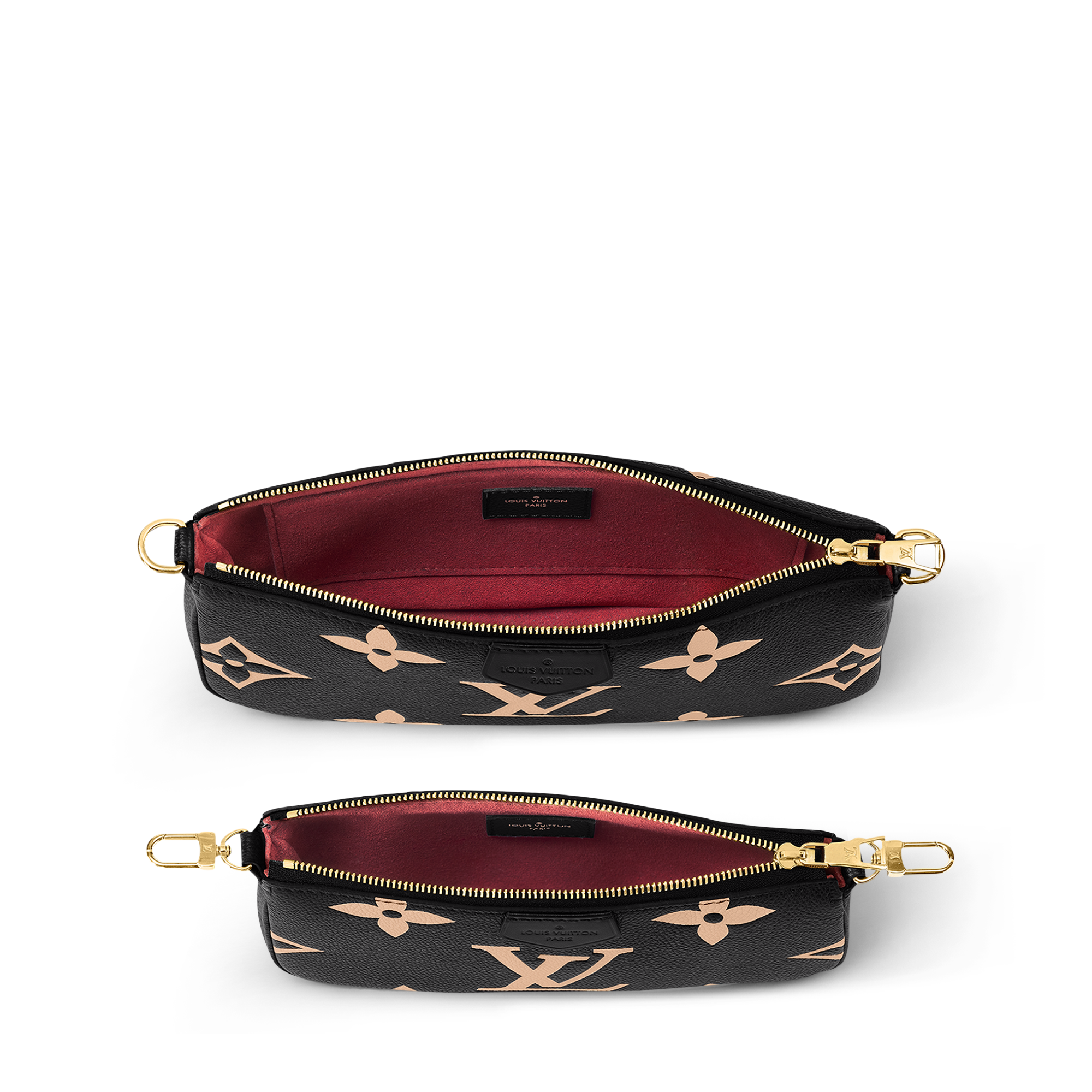 Multi Pochette Accessoires Bicolour Monogram Empreinte Leather